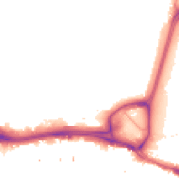Night-time road noise heatmap for SE28 0EG