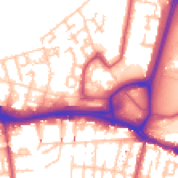 Daytime road noise heatmap for SE28 0EJ