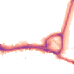 Night-time road noise heatmap for SE28 0EJ
