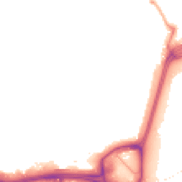Night-time road noise heatmap for SE28 0ES
