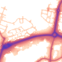 Daytime road noise heatmap for SE28 0JG