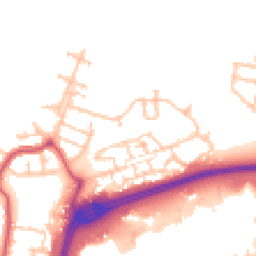 Daytime road noise heatmap for SE28 0LR