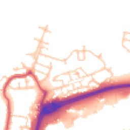 Daytime road noise heatmap for SE28 0LT