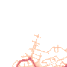 Daytime road noise heatmap for SE28 0NR