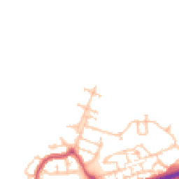 Daytime road noise heatmap for SE28 0NU