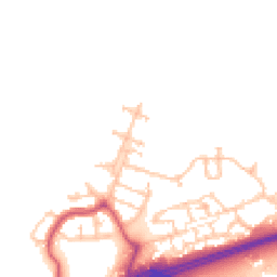 Daytime road noise heatmap for SE28 0NW