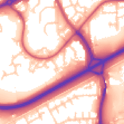 Daytime road noise heatmap for SE28 8AP