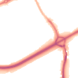Night-time road noise heatmap for SE28 8AP