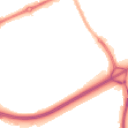 Night-time road noise heatmap for SE28 8AY