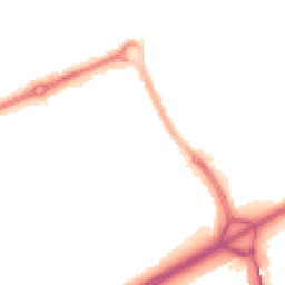 Night-time road noise heatmap for SE28 8BL