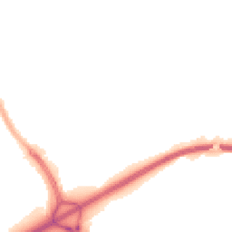 Night-time road noise heatmap for SE28 8HD