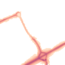 Night-time road noise heatmap for SE28 8JY