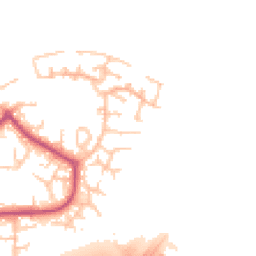 Daytime road noise heatmap for SE28 8PG