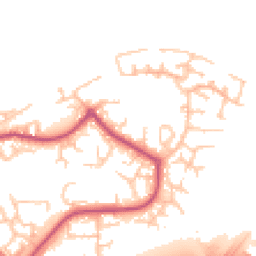 Daytime road noise heatmap for SE28 8PN
