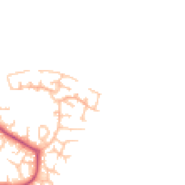 Daytime road noise heatmap for SE28 8QH