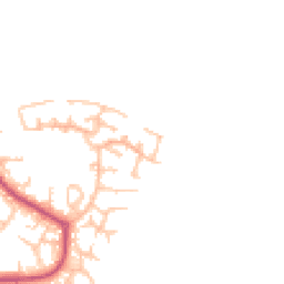 Daytime road noise heatmap for SE28 8QJ