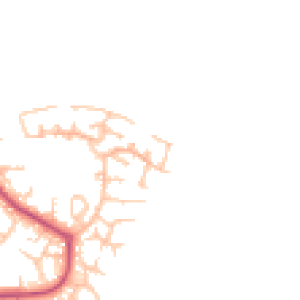 Daytime road noise heatmap for SE28 8QJ