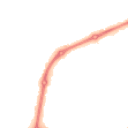 Night-time road noise heatmap for SE28 8SB