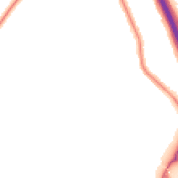 Night-time road noise heatmap for SE3 0AD