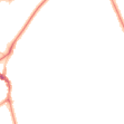 Night-time road noise heatmap for SE3 0AF