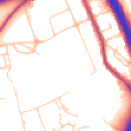 Daytime road noise heatmap for SE3 0AH