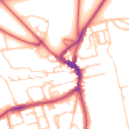 Daytime road noise heatmap for SE3 0BT