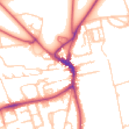 Daytime road noise heatmap for SE3 0BU