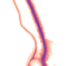Night-time road noise heatmap for SE3 0DY