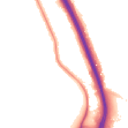 Night-time road noise heatmap for SE3 0DZ