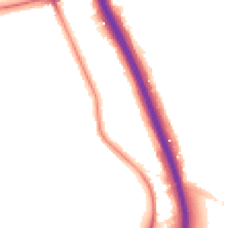 Night-time road noise heatmap for SE3 0EA