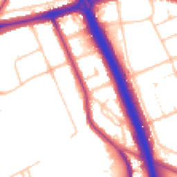 Daytime road noise heatmap for SE3 0EE