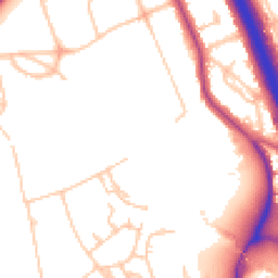 Daytime road noise heatmap for SE3 0EX
