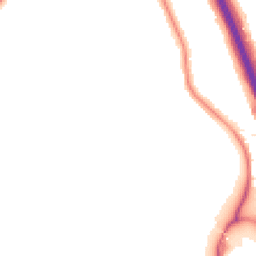 Night-time road noise heatmap for SE3 0EX