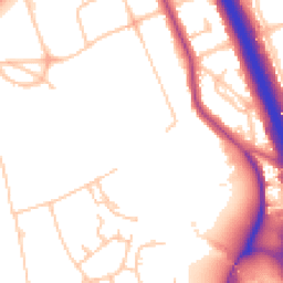 Daytime road noise heatmap for SE3 0EY