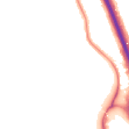 Night-time road noise heatmap for SE3 0HB