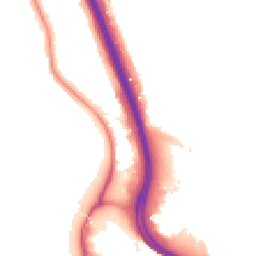 Night-time road noise heatmap for SE3 0JB