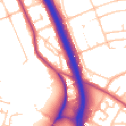 Daytime road noise heatmap for SE3 0JD