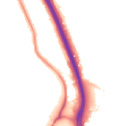 Night-time road noise heatmap for SE3 0JD