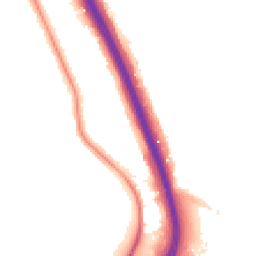 Night-time road noise heatmap for SE3 0JE