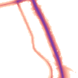 Night-time road noise heatmap for SE3 0JH