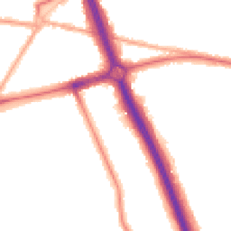 Night-time road noise heatmap for SE3 0JX