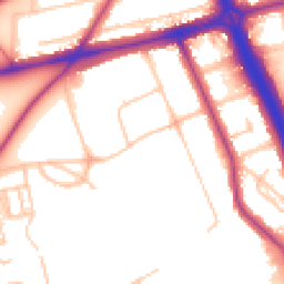 Daytime road noise heatmap for SE3 0PD