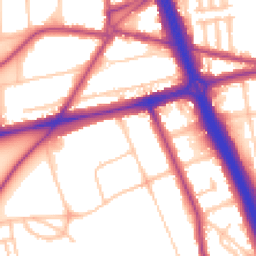 Daytime road noise heatmap for SE3 0PH