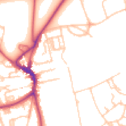 Daytime road noise heatmap for SE3 0SS