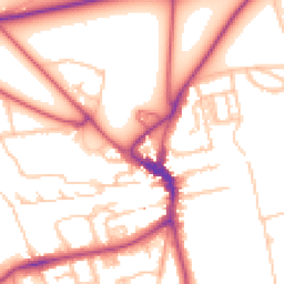 Daytime road noise heatmap for SE3 0TL