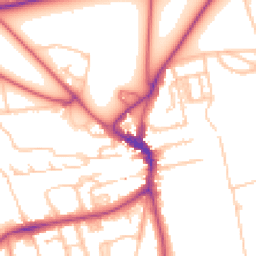 Daytime road noise heatmap for SE3 0TW