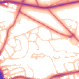 Daytime road noise heatmap for SE3 0UU