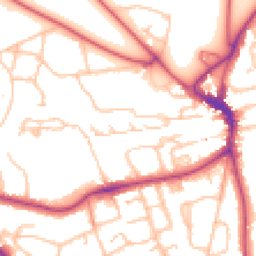 Daytime road noise heatmap for SE3 0XD