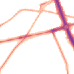 Night-time road noise heatmap for SE3 7BD