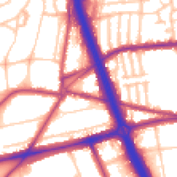 Daytime road noise heatmap for SE3 7DB